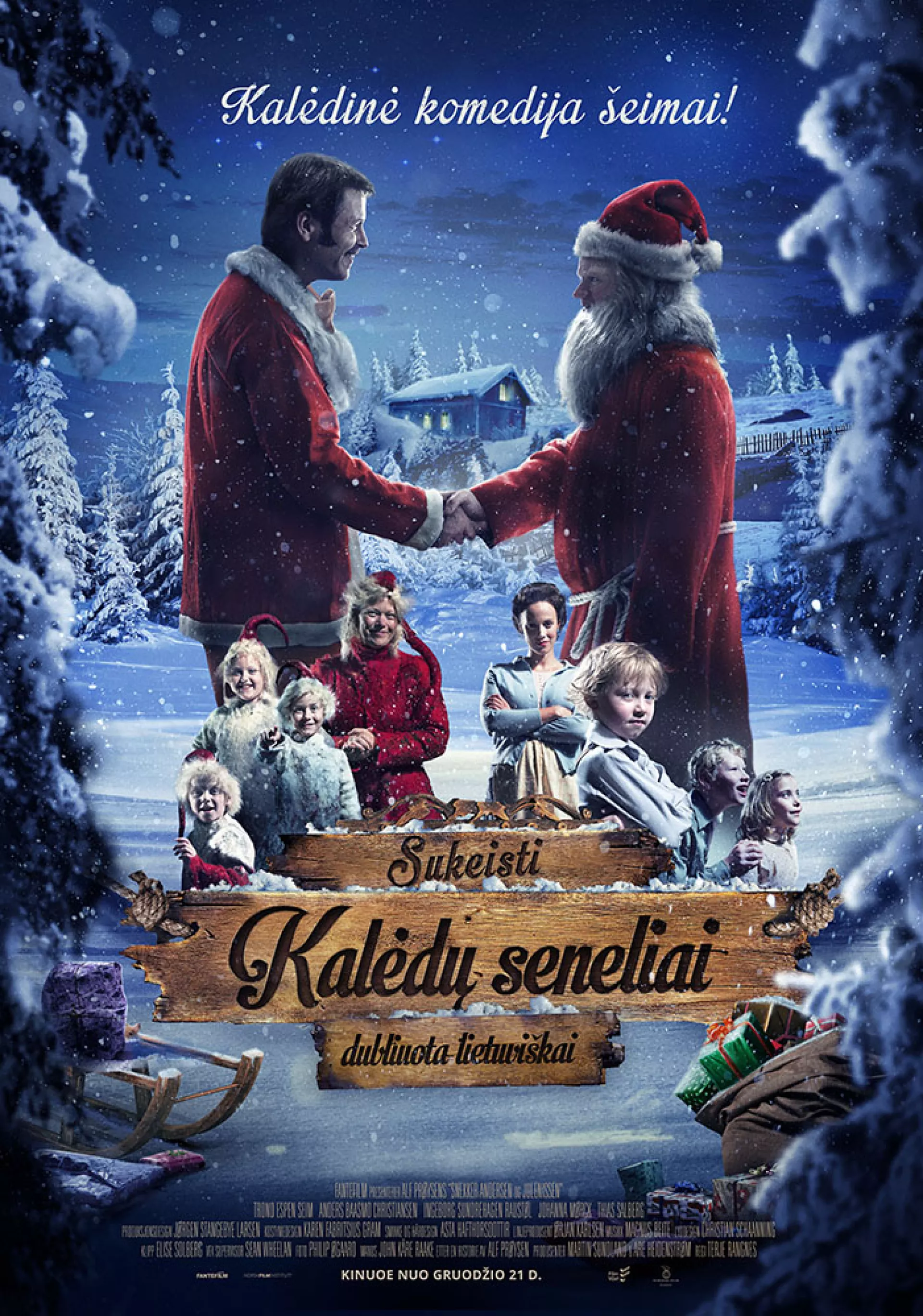 Sukeisti Kalėdų seneliai