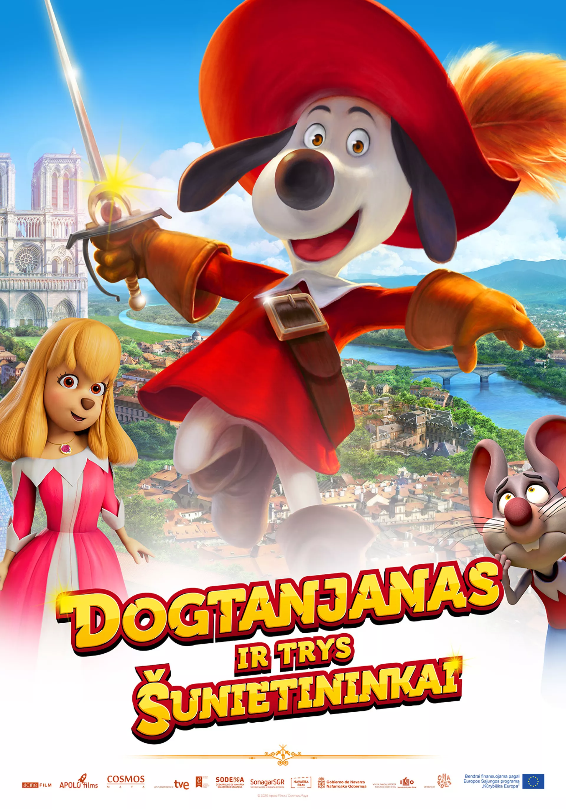 Dogtanjanas ir trys šunietininkai