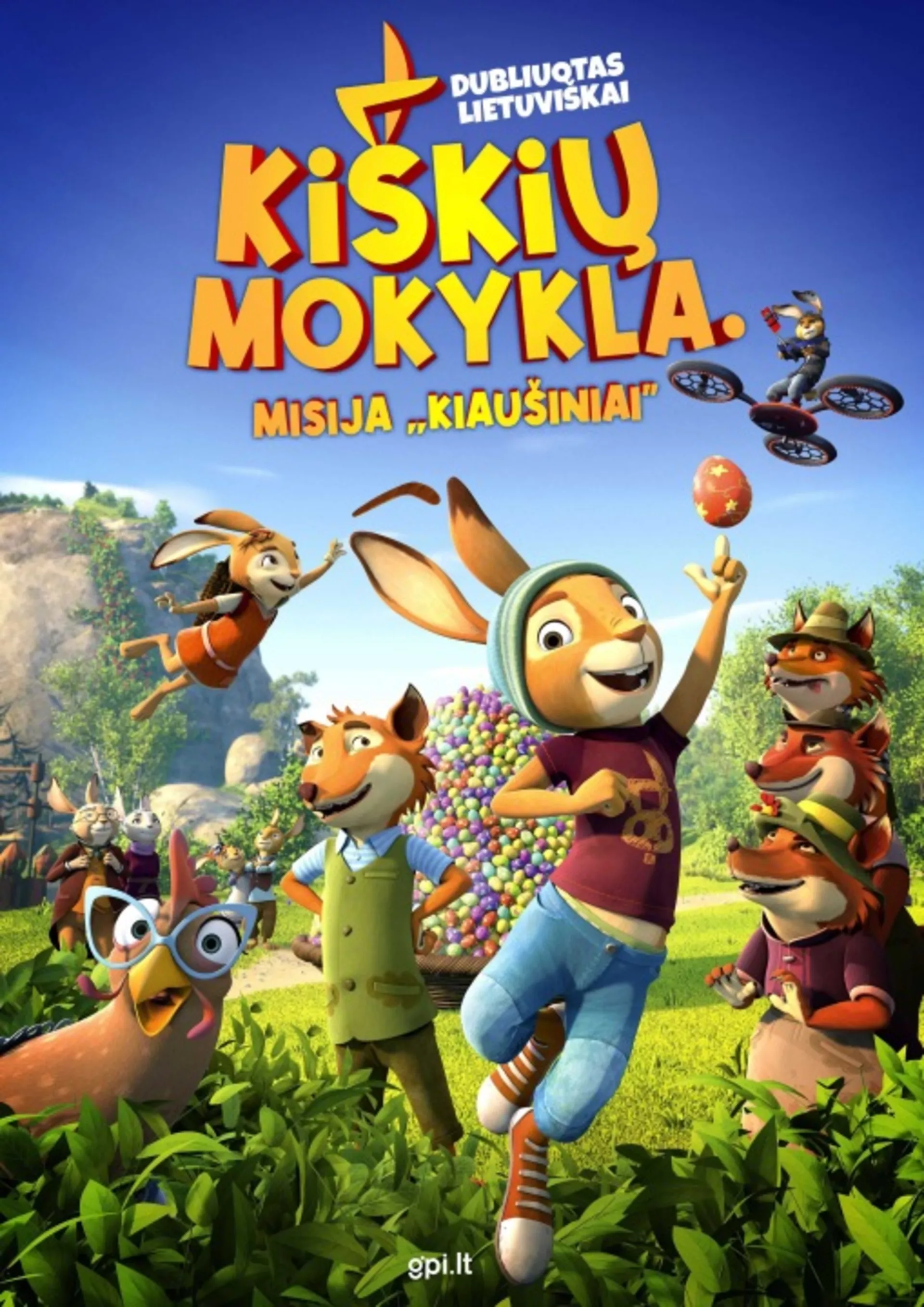 Kiškių mokykla. Misija „Kiaušiniai“