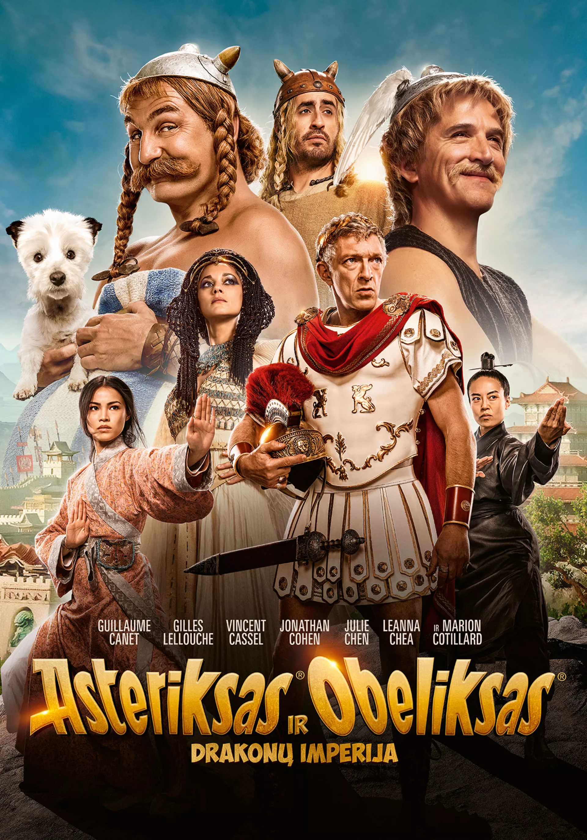 Asteriksas ir Obeliksas: drakonų imperija
