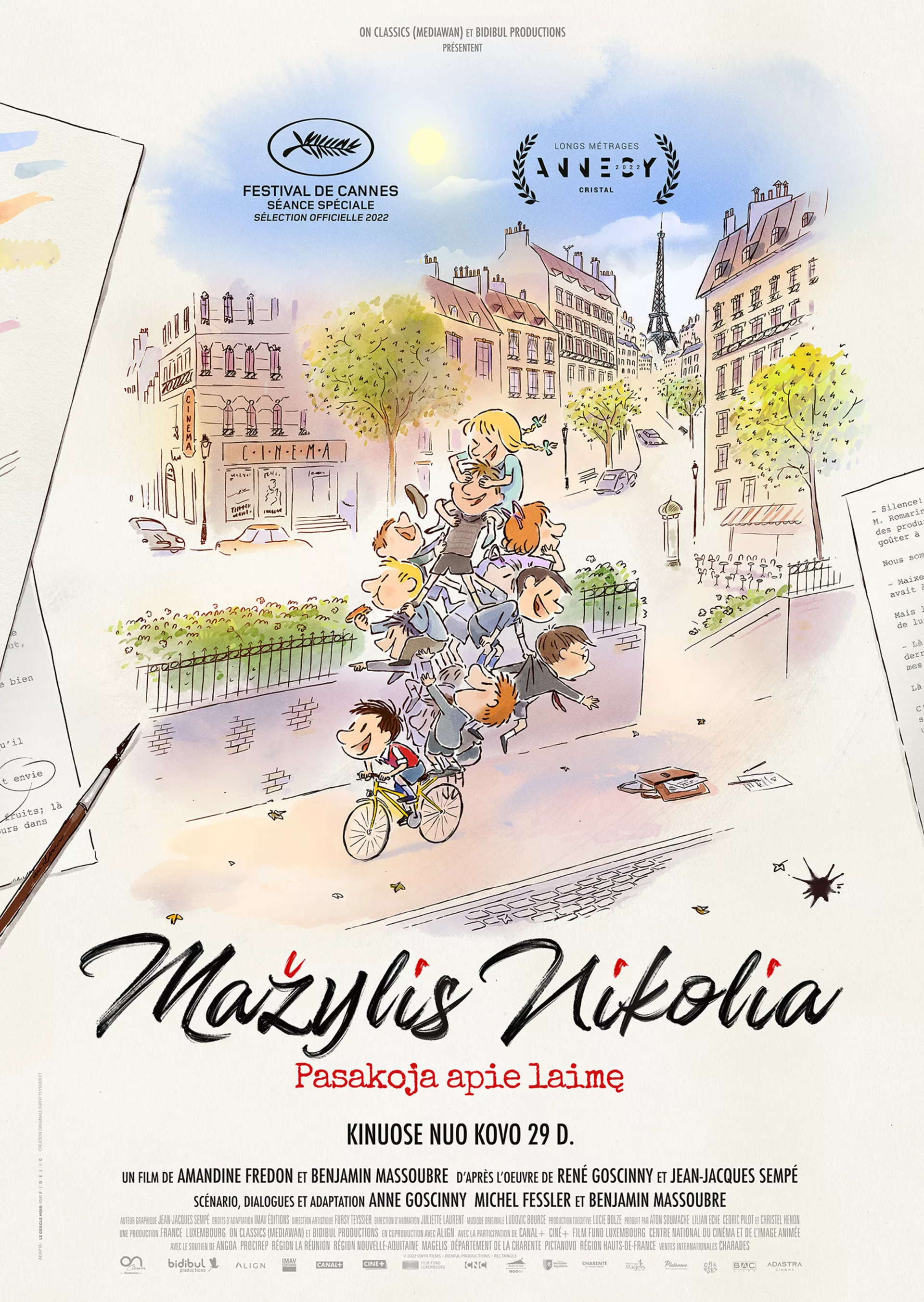 Mažylis Nikolia pasakoja apie laimę