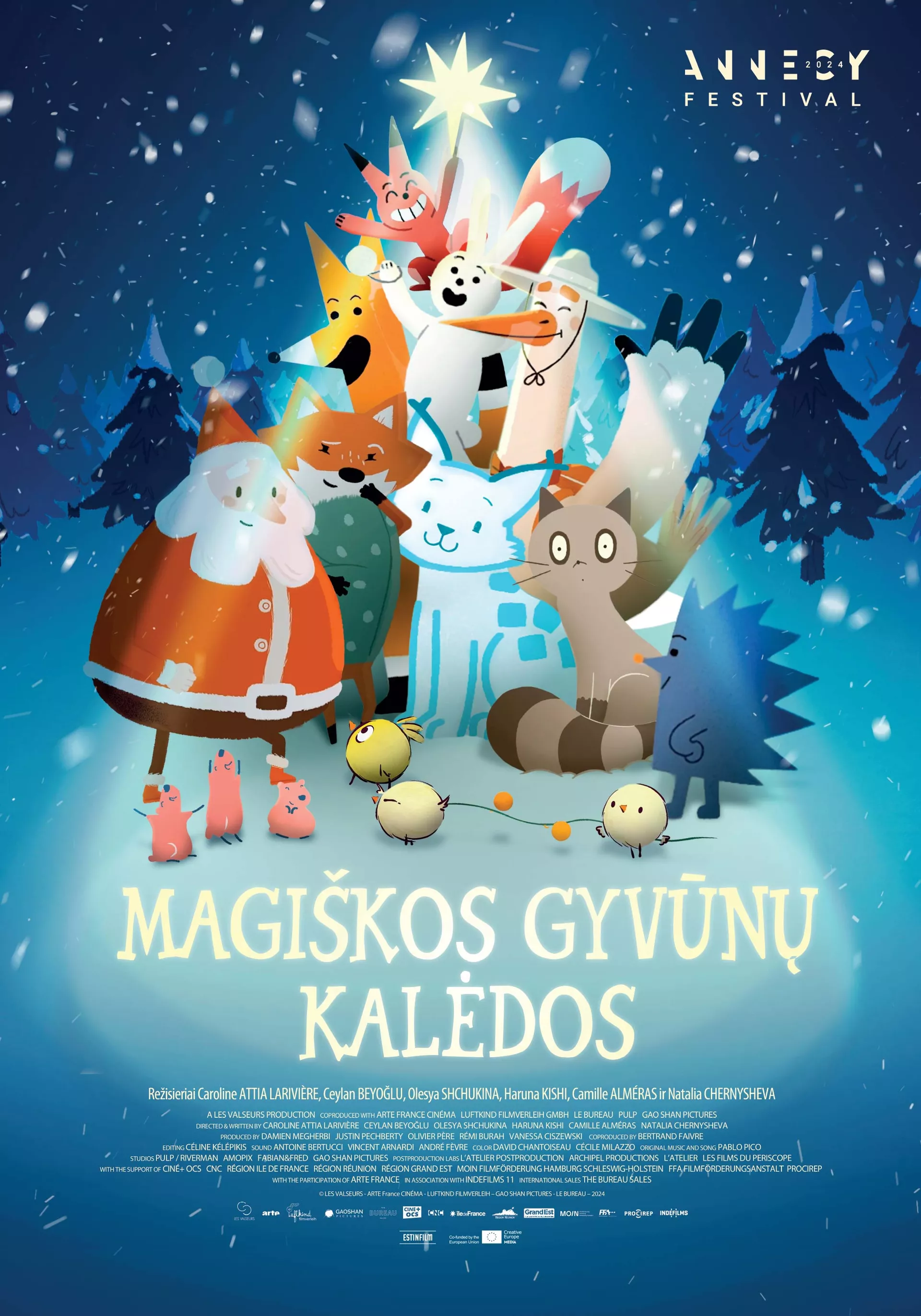 Magiškos gyvūnų kalėdos