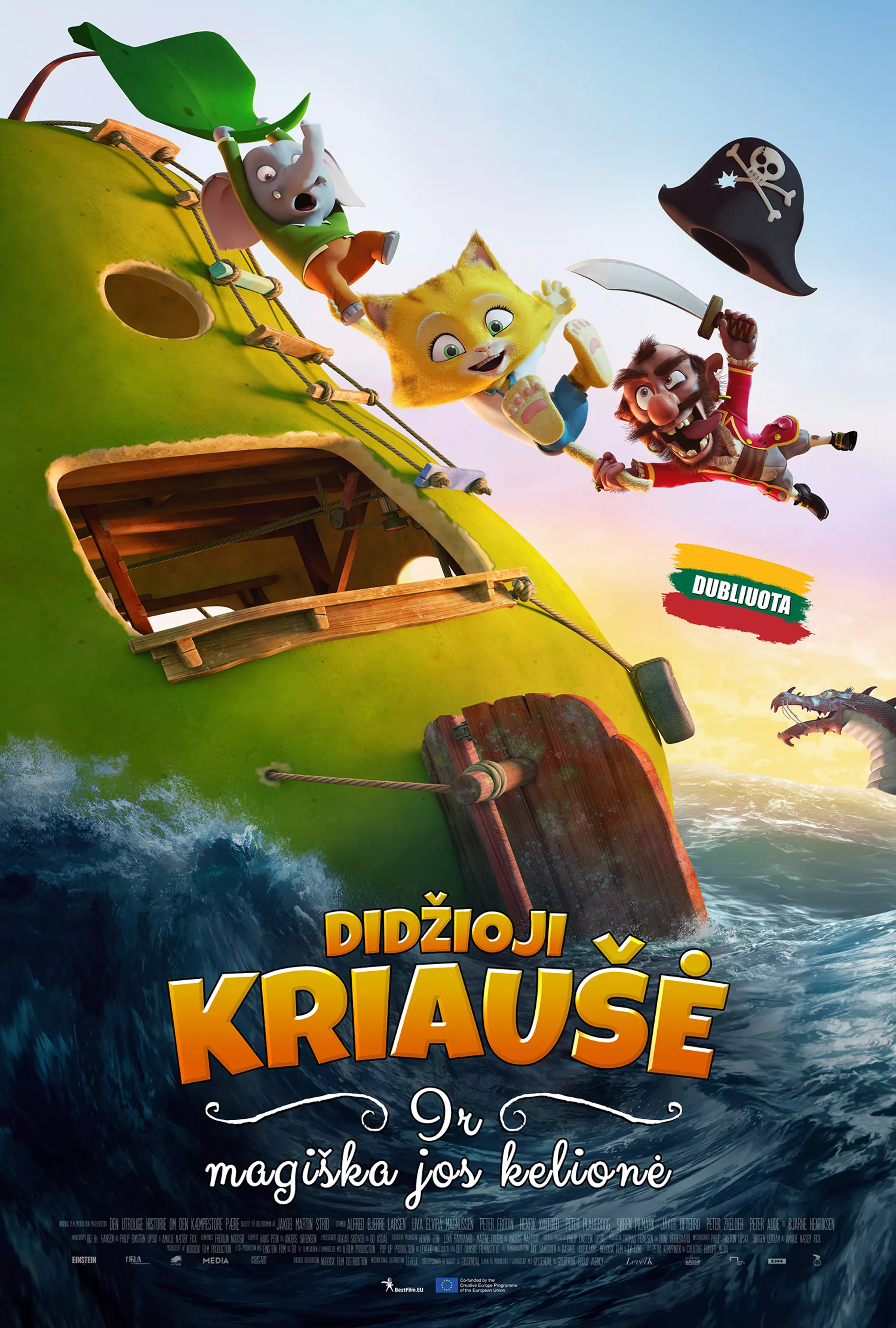 Didžioji kriaušė ir magiška jos kelionė