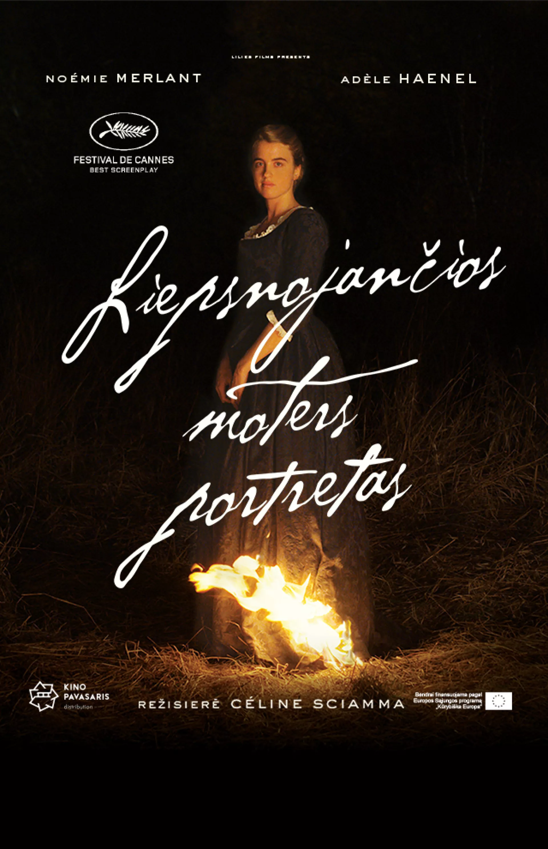 Liepsnojančios moters portretas