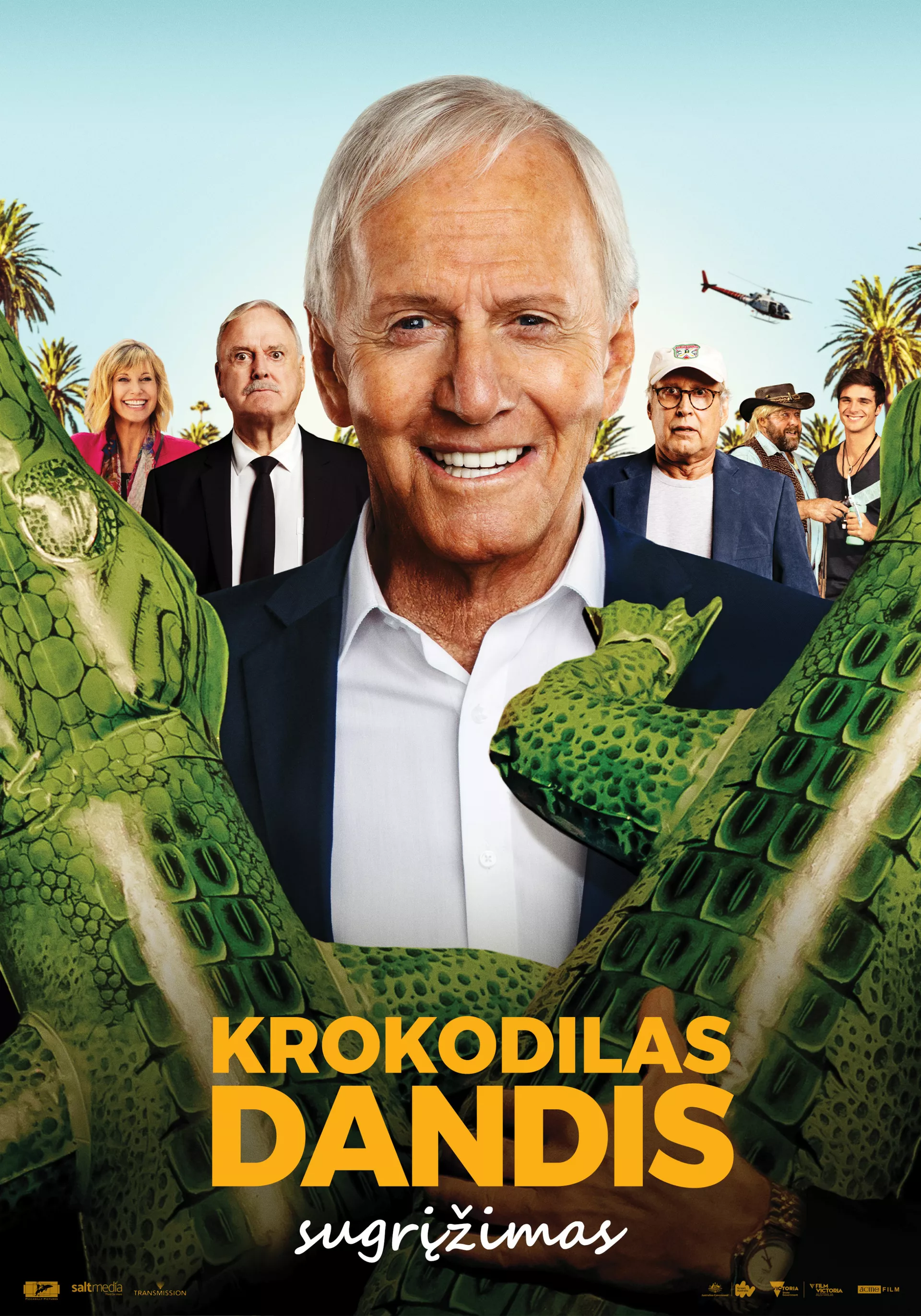 Krokodilas Dandis. Sugrįžimas