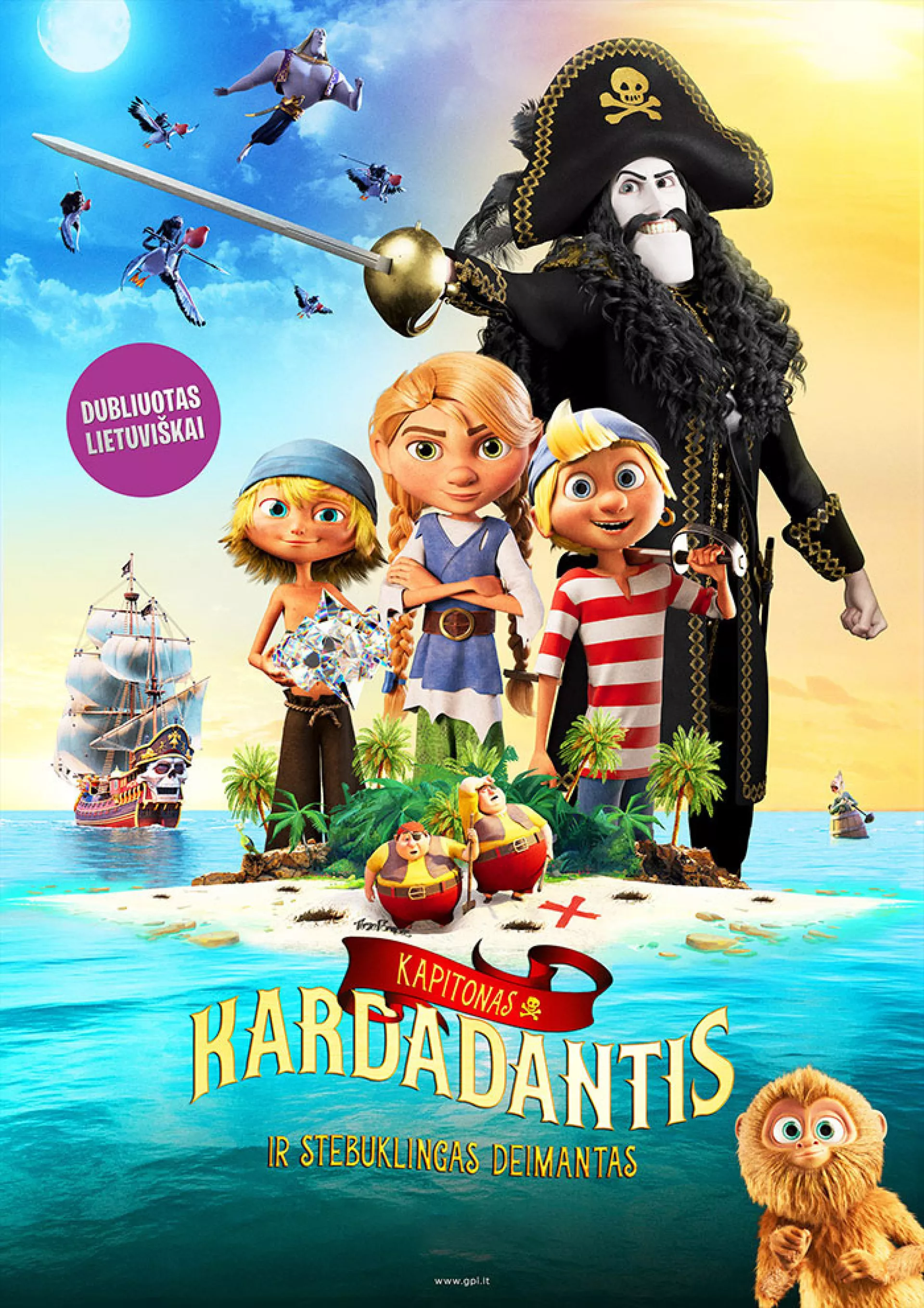 Kapitonas Kardadantis ir stebuklingas deimantas