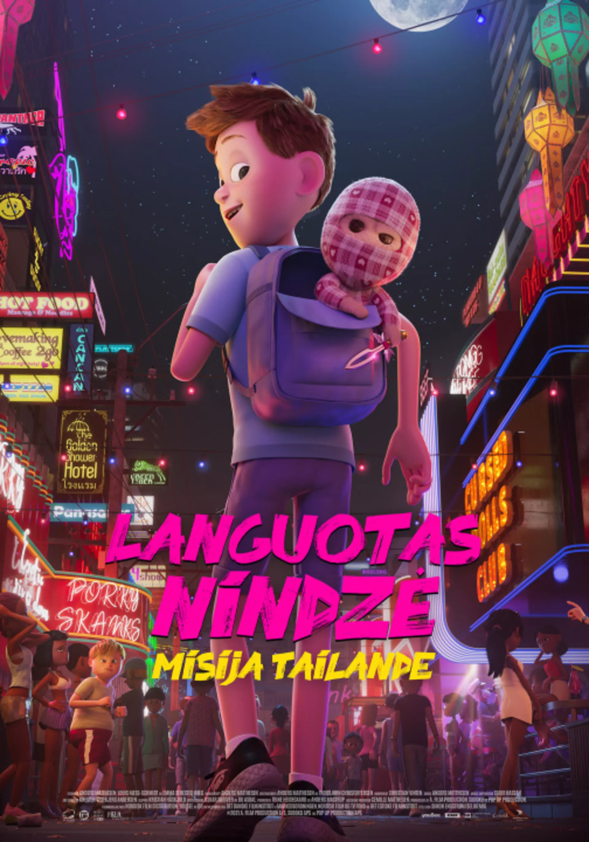 Languotas nindzė: misija Tailande