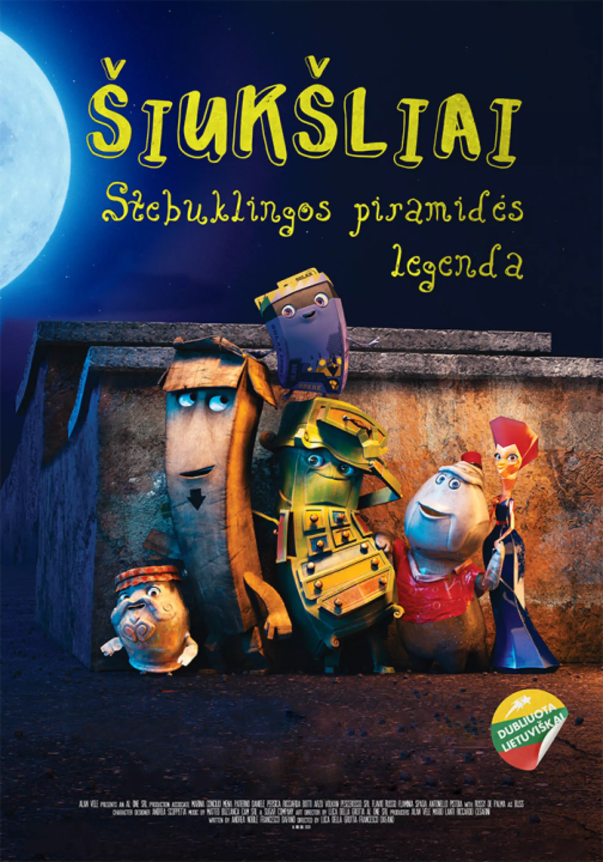 Šiukšliai. Stebuklingos piramidės legenda