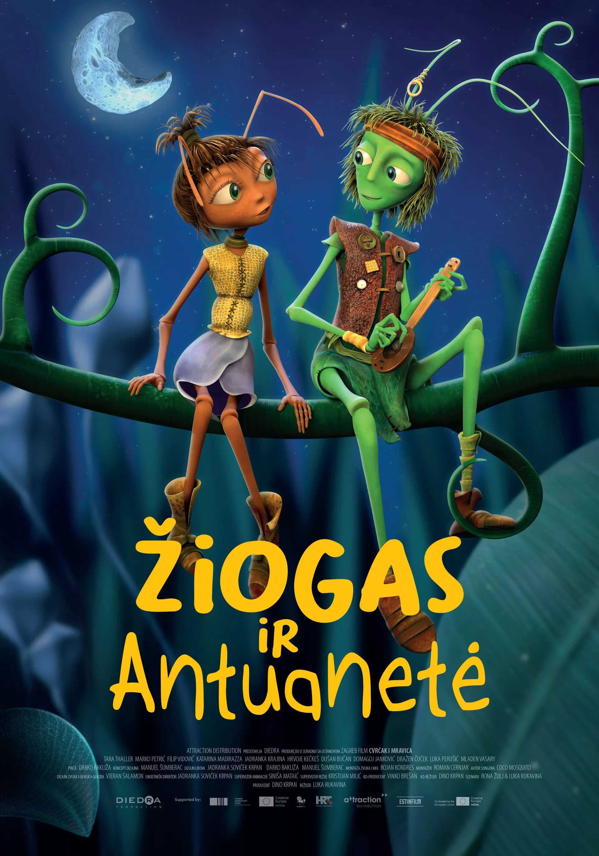 Žiogas ir Antuanetė