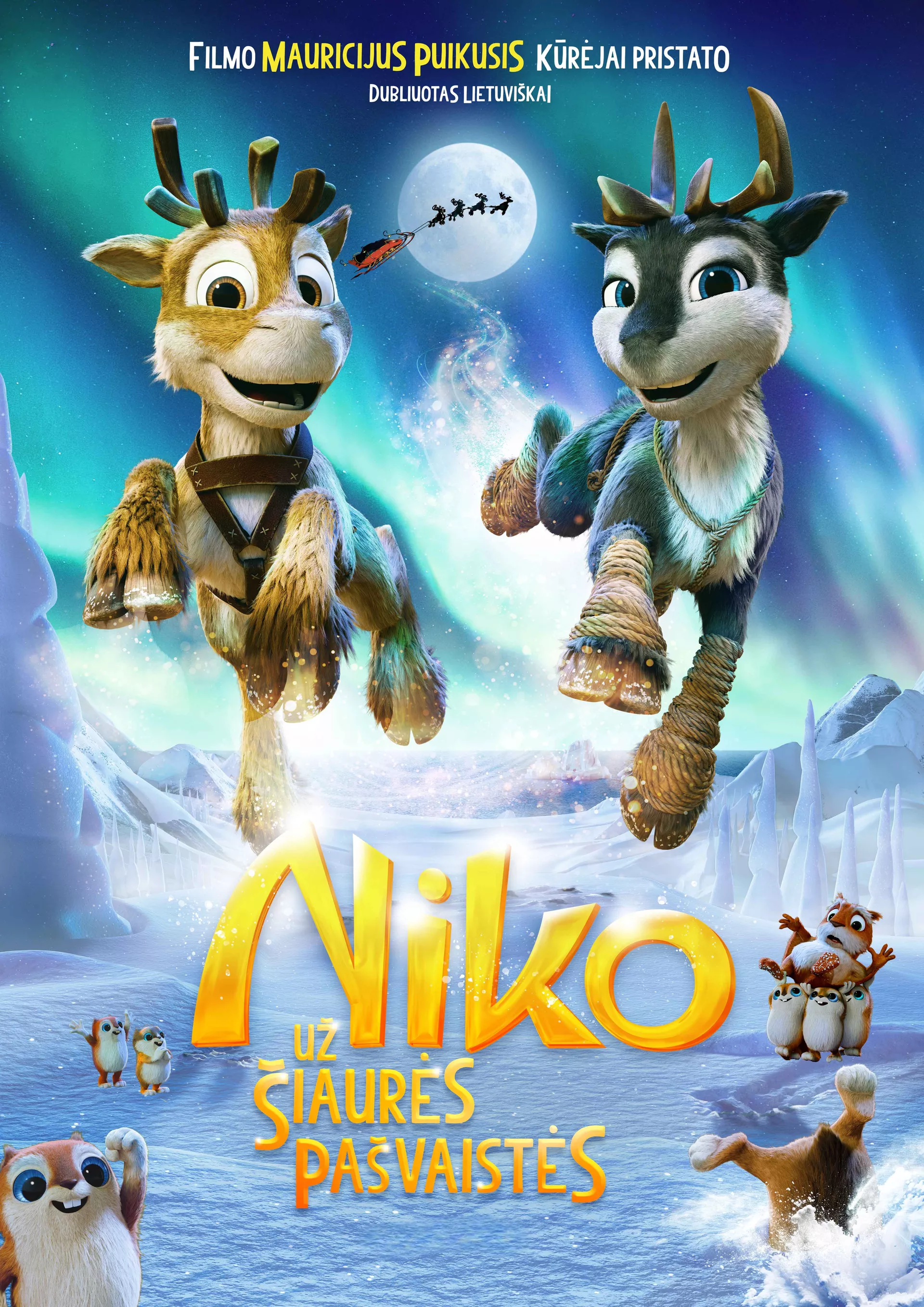 The Magic Reindeer: Saving Santa's Sleigh