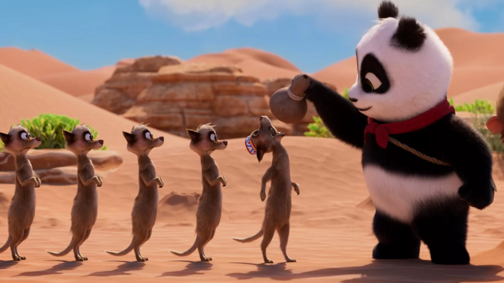 Panda Bear in Africa