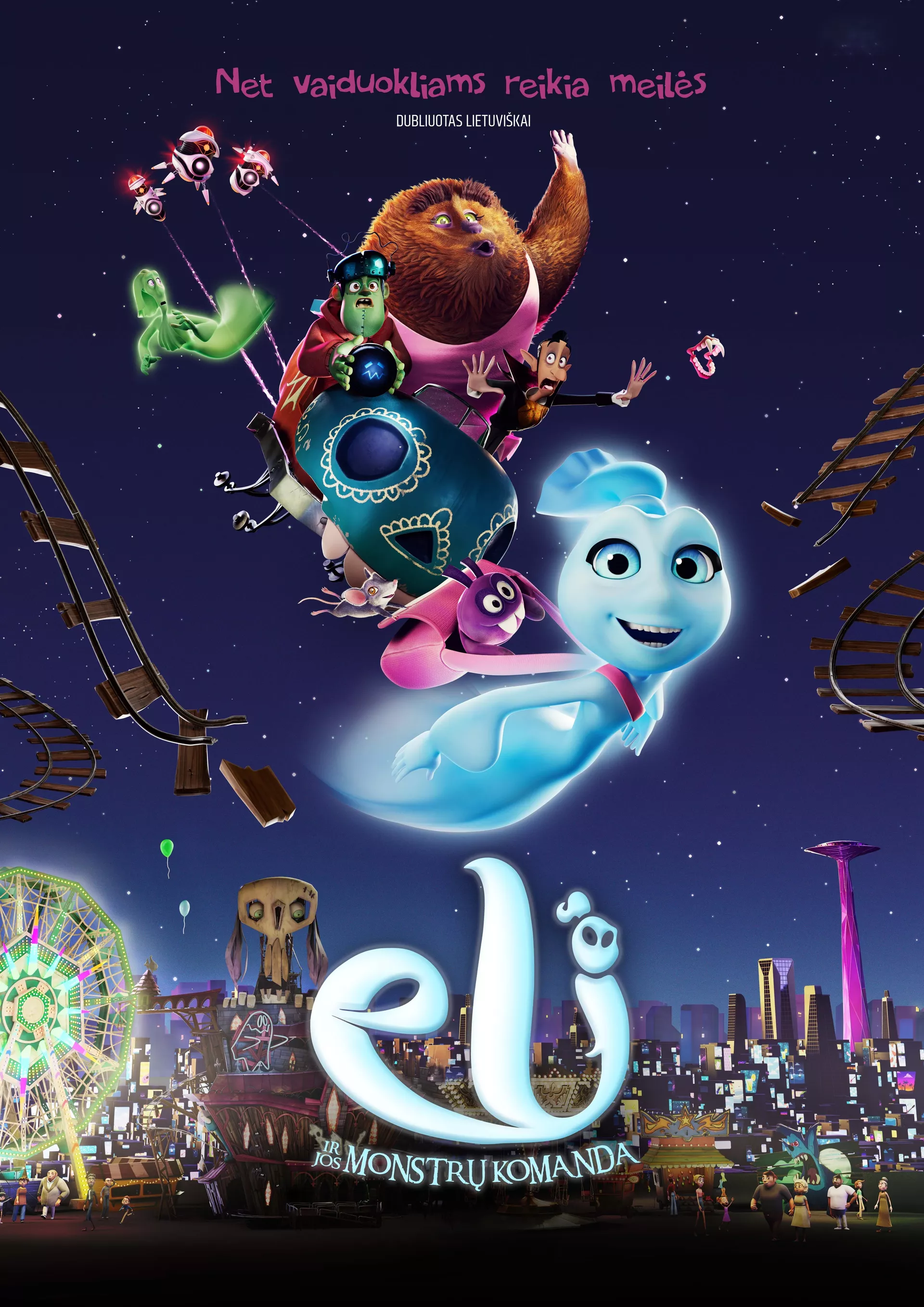 Elli and Her Monster Team