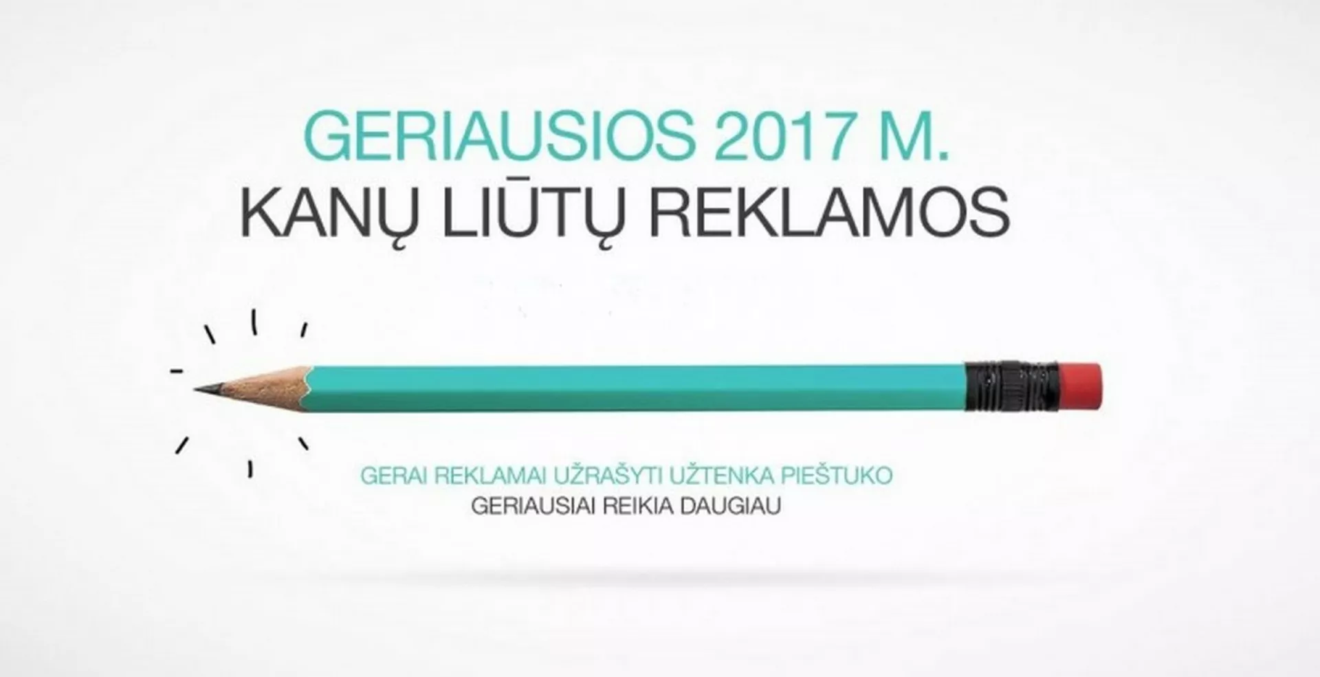 Geriausios KANŲ LIŪTŲ reklamos 2017