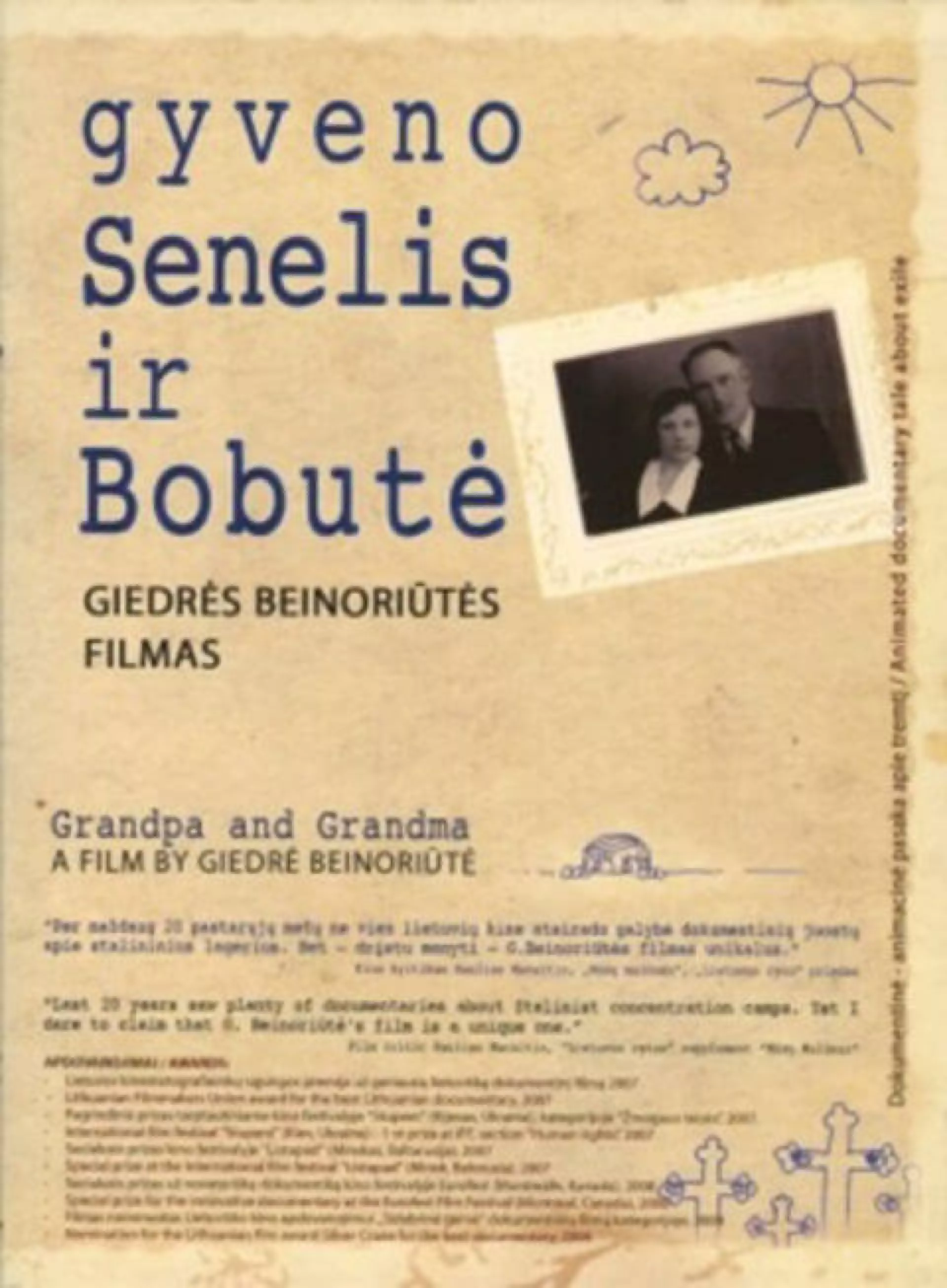 Gyveno senelis ir bobutė