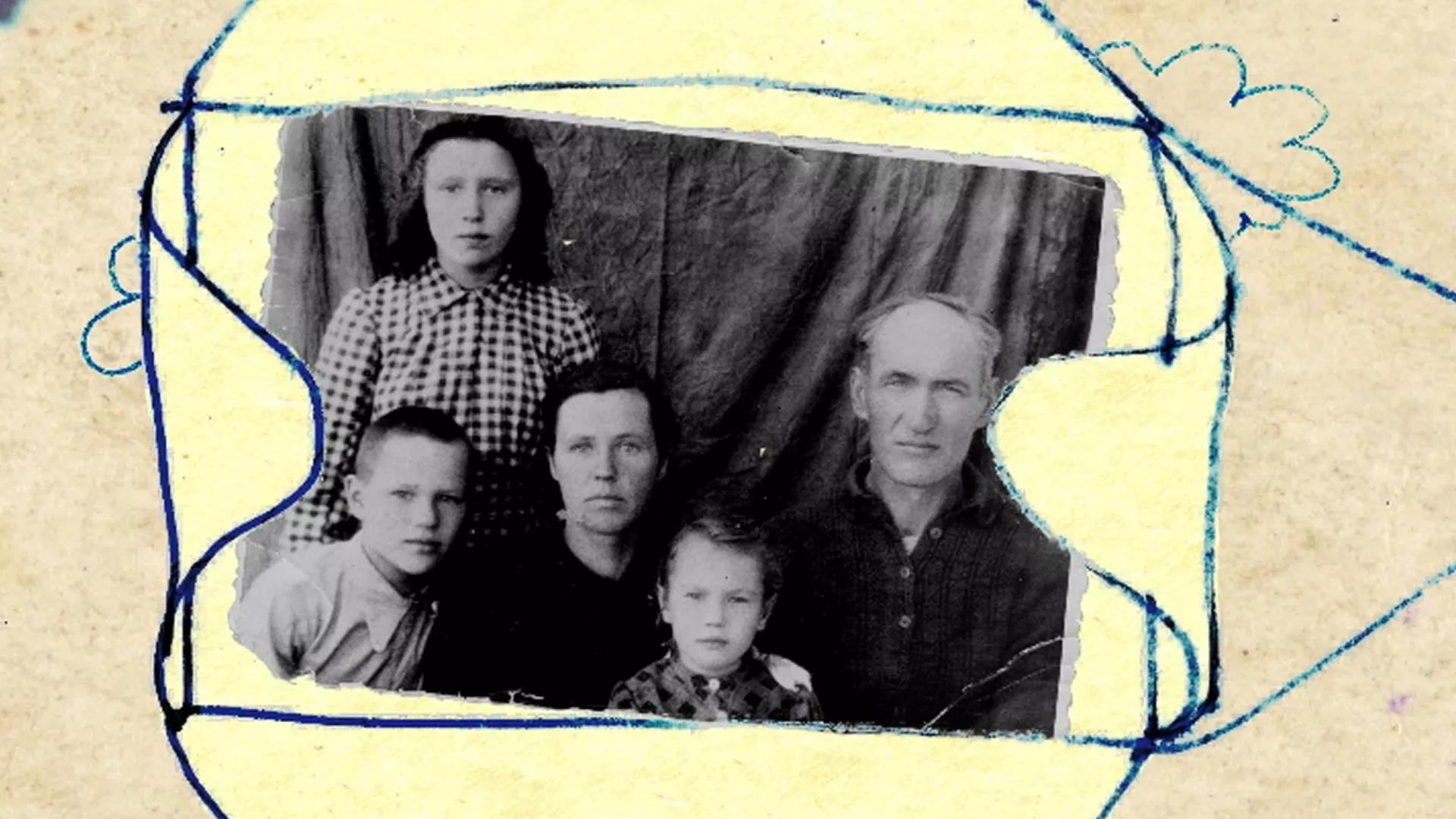 Gyveno senelis ir bobutė