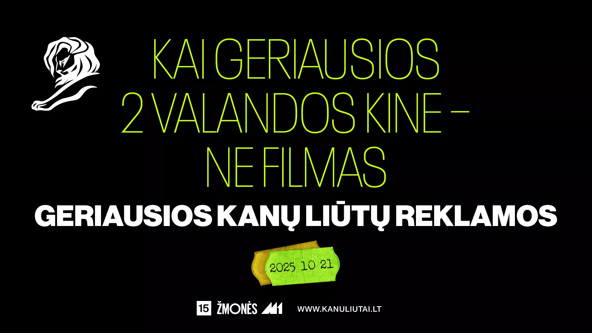 Geriausios KANŲ LIŪTŲ reklamos 2025