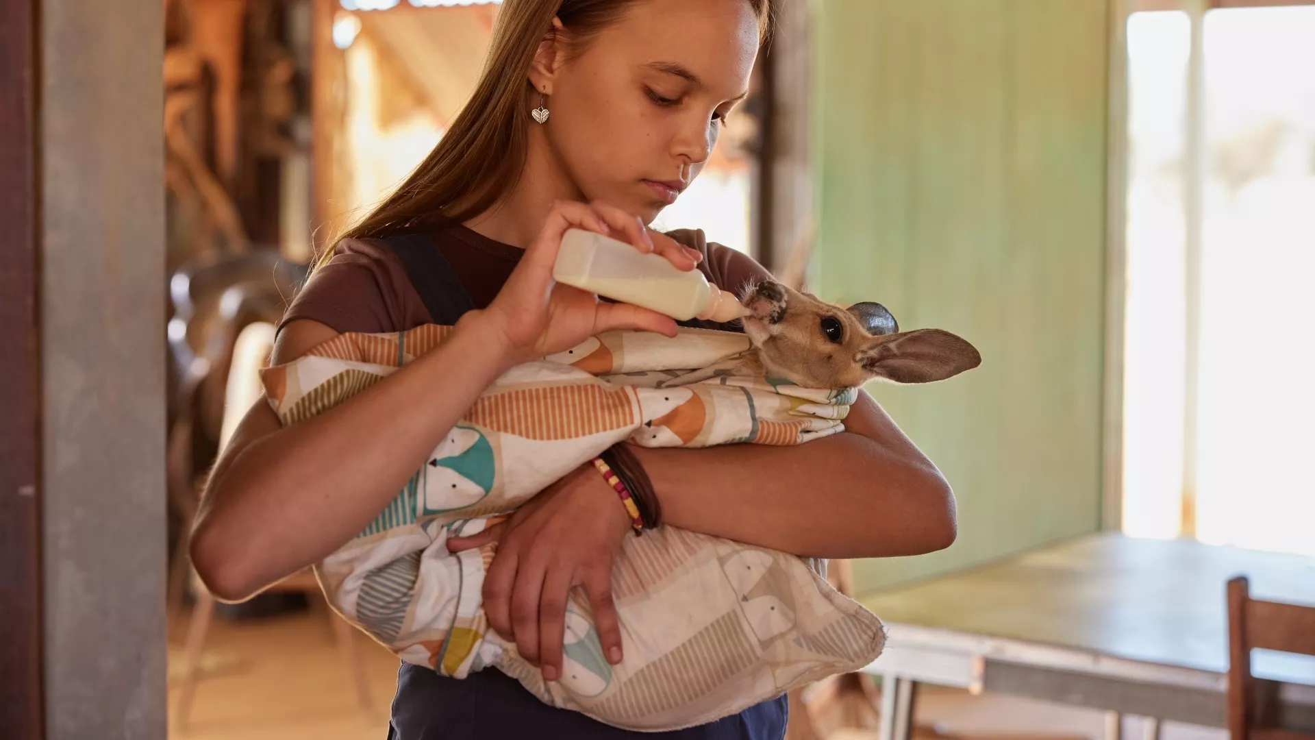 Lėja ir kengūriukas