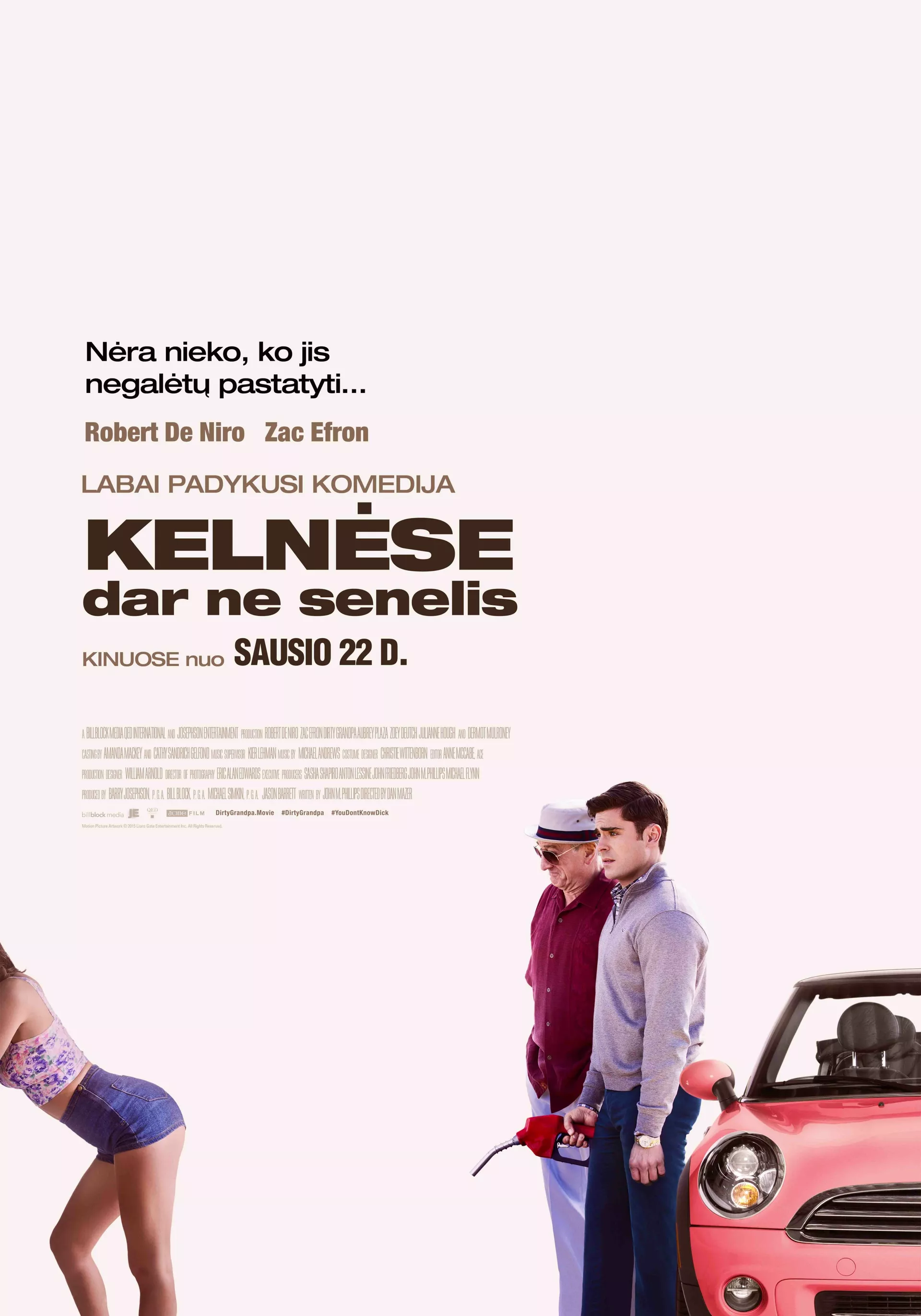 Kelnėse dar ne senelis